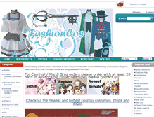 Tablet Screenshot of fashioncos.com